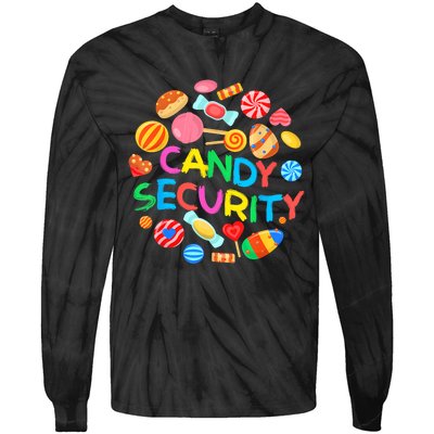 Candy Land Costumes Candy Security Candy Crew Tie-Dye Long Sleeve Shirt