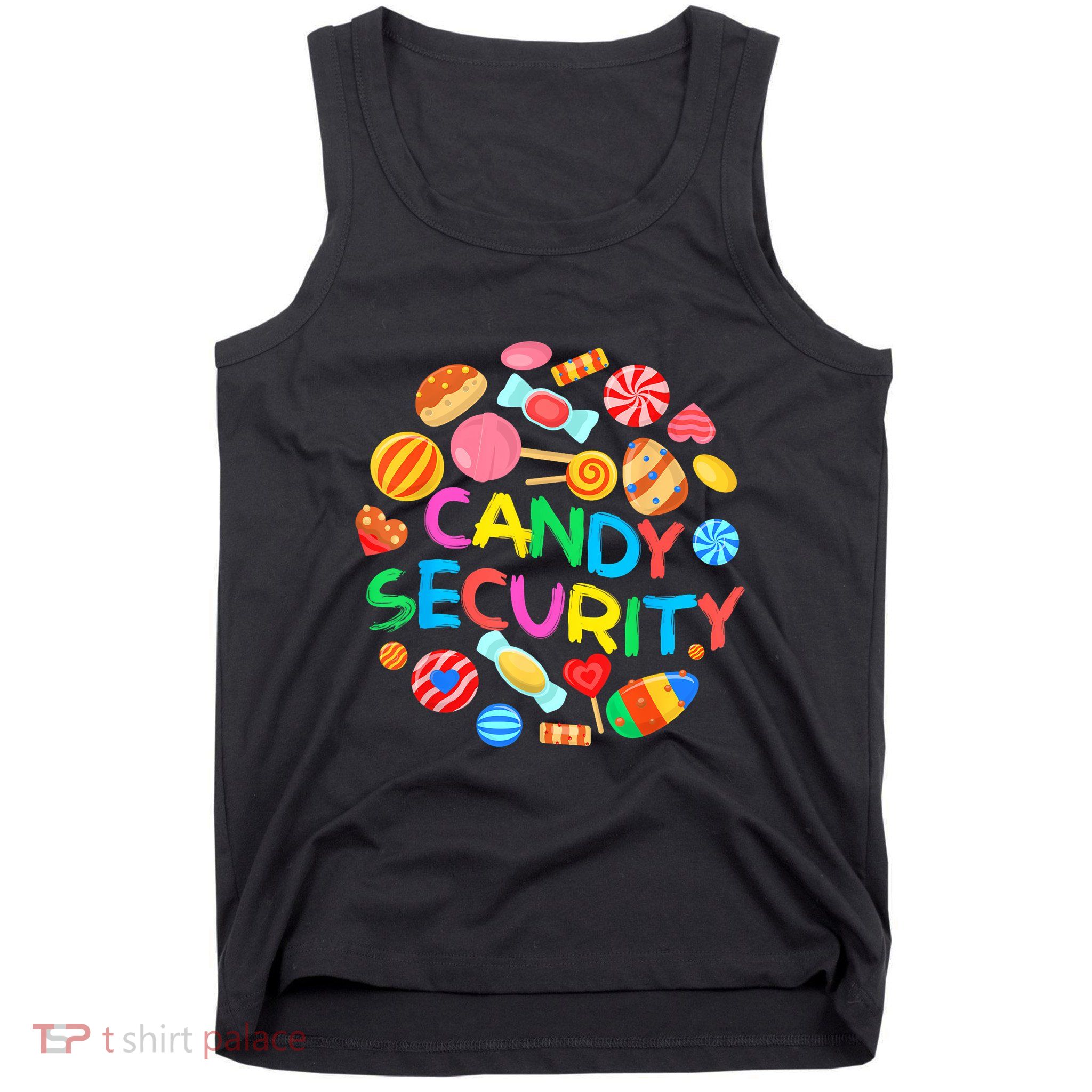 Candy Land Costumes Candy Security Candy Crew Tank Top