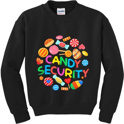 Candy Land Costumes Candy Security Candy Crew Kids Sweatshirt