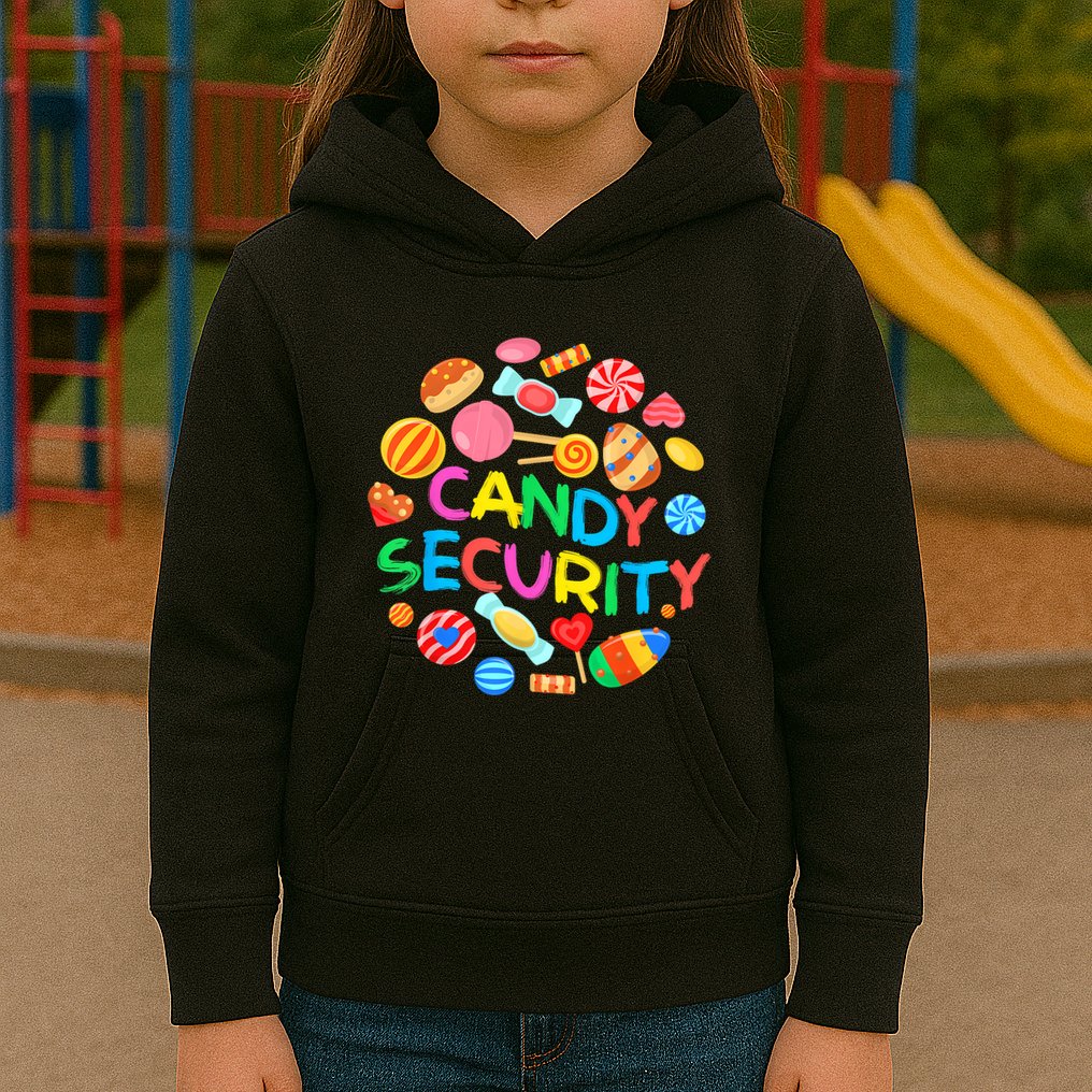 Candy Land Costumes Candy Security Candy Crew Kids Hoodie