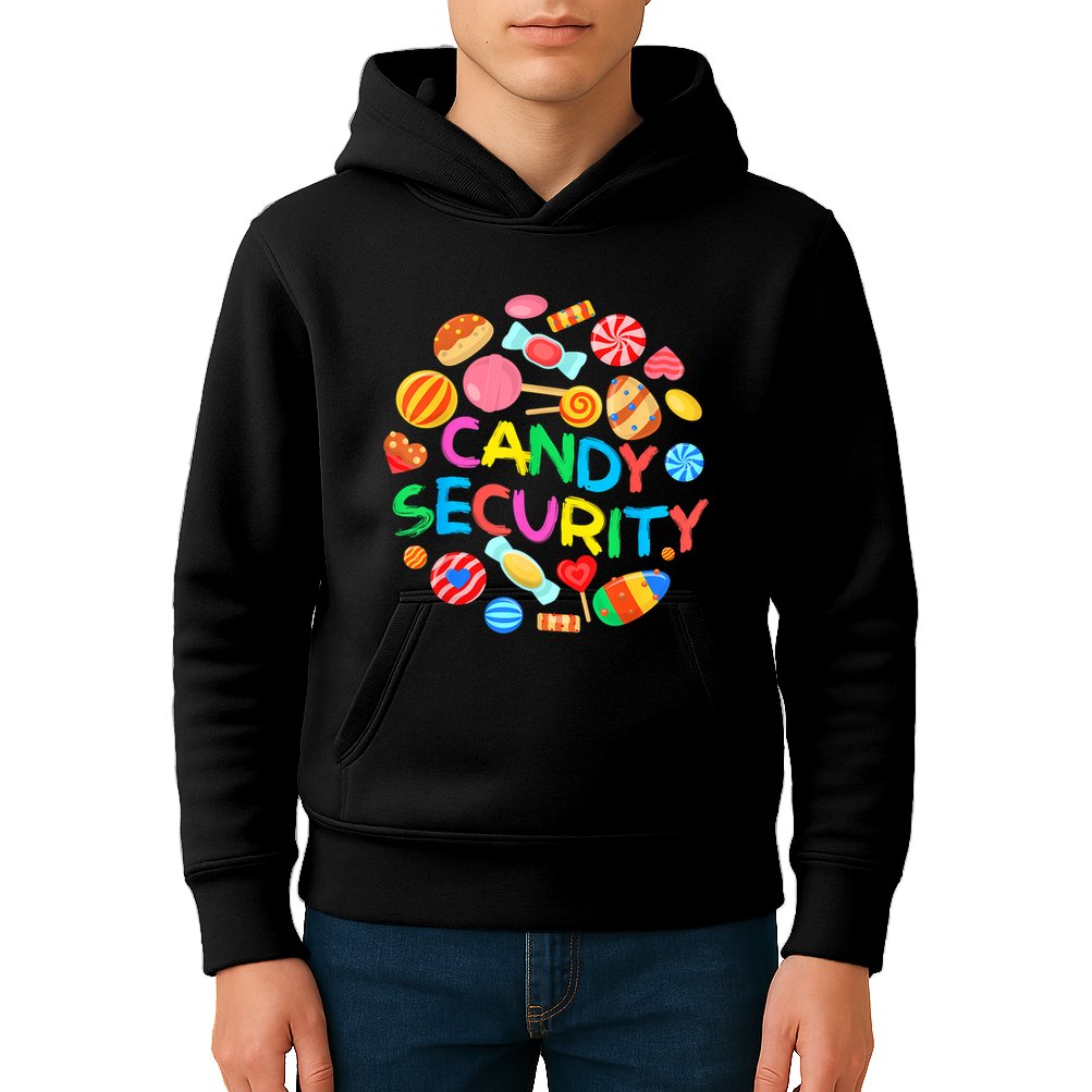 Candy Land Costumes Candy Security Candy Crew Kids Hoodie