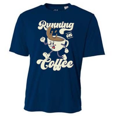 Coffee Lover Coffee Humor Coffee Drinker Funny Coffee Cooling Performance Crew T-Shirt