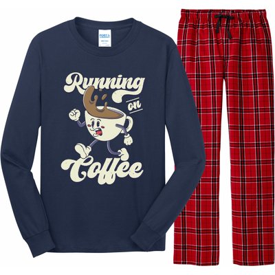 Coffee Lover Coffee Humor Coffee Drinker Funny Coffee Long Sleeve Pajama Set