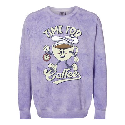 Coffee Lover Coffee Humor Novelty Coffee Funny Coffee Colorblast Crewneck Sweatshirt