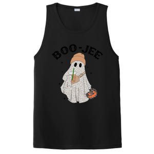 Coffee Lovers Cute Ghost Halloween Costume Boujee Boojee Gift PosiCharge Competitor Tank