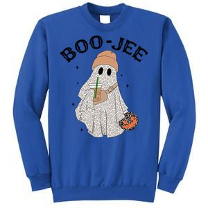 Coffee Lovers Cute Ghost Halloween Costume Boujee Boojee Gift Sweatshirt