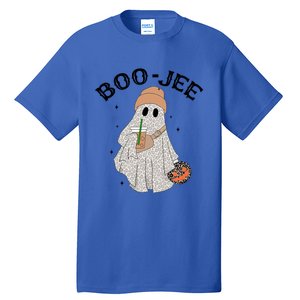 Coffee Lovers Cute Ghost Halloween Costume Boujee Boojee Gift Tall T-Shirt