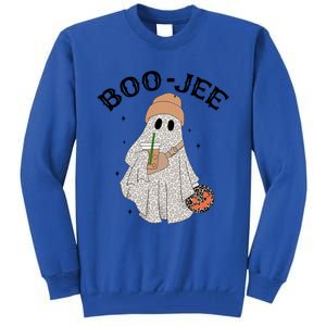 Coffee Lovers Cute Ghost Halloween Costume Boujee Boojee Gift Tall Sweatshirt