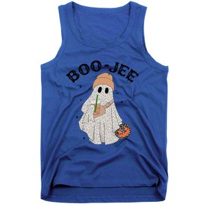 Coffee Lovers Cute Ghost Halloween Costume Boujee Boojee Gift Tank Top