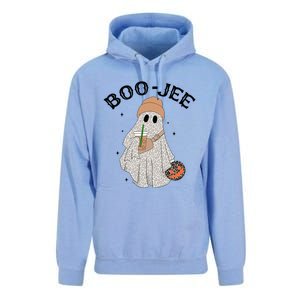 Coffee Lovers Cute Ghost Halloween Costume Boujee Boojee Gift Unisex Surf Hoodie