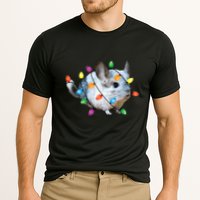 Christmas Lights Chinchilla Funny Xmas Tree Chinchilla Performance Shirt