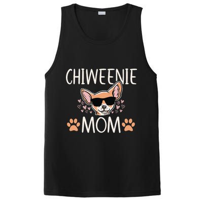 Chiweenie Love Cool Chihuahua Cute Dog Mom Owner Lover PosiCharge Competitor Tank