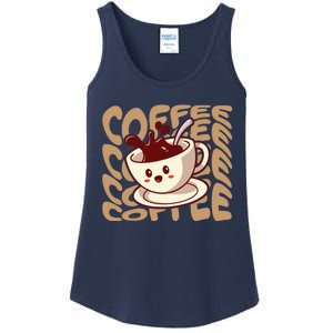 Coffee Lover Ladies Essential Tank