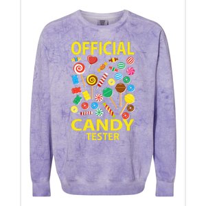 candy land costumes candy land candy security Colorblast Crewneck Sweatshirt