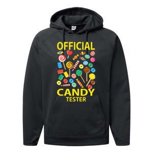 candy land costumes candy land candy security Performance Fleece Hoodie