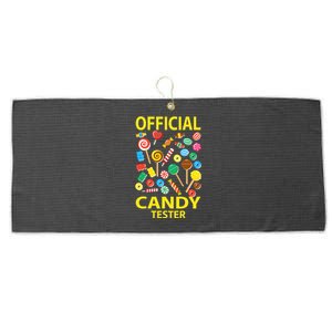 candy land costumes candy land candy security Large Microfiber Waffle Golf Towel