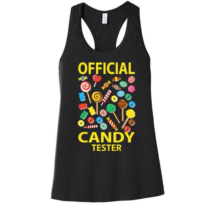 candy land costumes candy land candy security Women's Racerback Tank