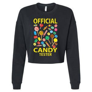 candy land costumes candy land candy security Cropped Pullover Crew