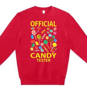 candy land costumes candy land candy security Premium Crewneck Sweatshirt