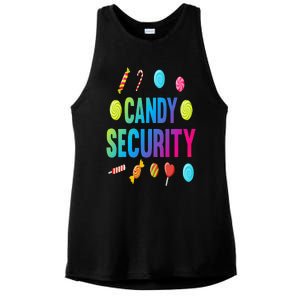 candy land costumes adult candy land candy security Ladies PosiCharge Tri-Blend Wicking Tank