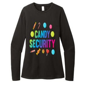 candy land costumes adult candy land candy security Womens CVC Long Sleeve Shirt