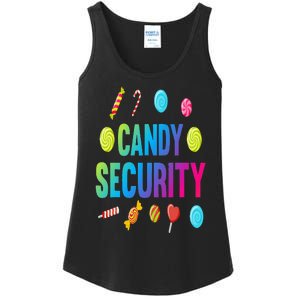 candy land costumes adult candy land candy security Ladies Essential Tank