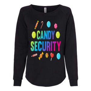 candy land costumes adult candy land candy security Womens California Wash Sweatshirt