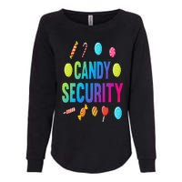 candy land costumes adult candy land candy security Womens California Wash Sweatshirt