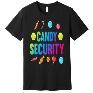 candy land costumes adult candy land candy security Premium T-Shirt