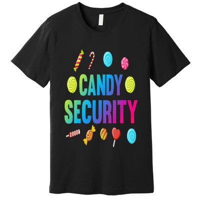 candy land costumes adult candy land candy security Premium T-Shirt