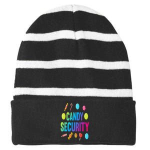 candy land costumes adult candy land candy security Striped Beanie with Solid Band