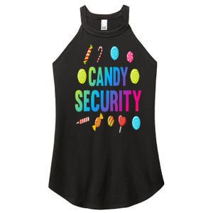 candy land costumes adult candy land candy security Women's Perfect Tri Rocker Tank