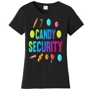 candy land costumes adult candy land candy security Women's T-Shirt