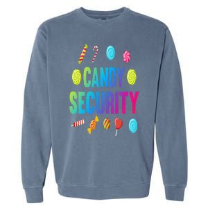 candy land costumes adult candy land candy security Garment-Dyed Sweatshirt