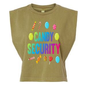 candy land costumes adult candy land candy security Garment-Dyed Women's Muscle Tee