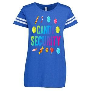 candy land costumes adult candy land candy security Enza Ladies Jersey Football T-Shirt