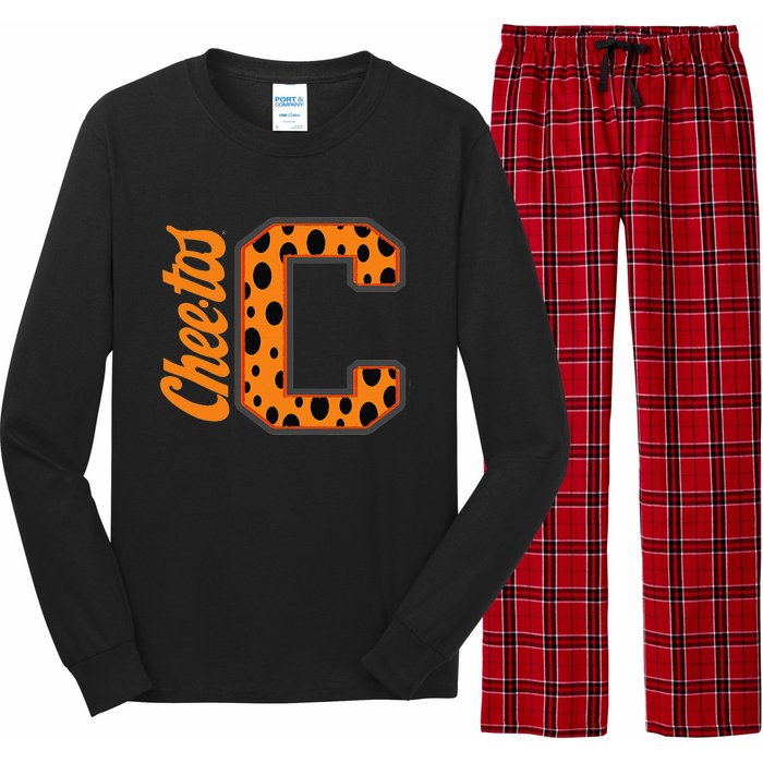 Cheetos Letter C Long Sleeve Pajama Set