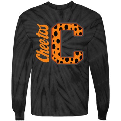 Cheetos Letter C Tie-Dye Long Sleeve Shirt