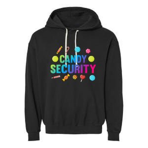 candy land costumes candy land candy security Garment-Dyed Fleece Hoodie