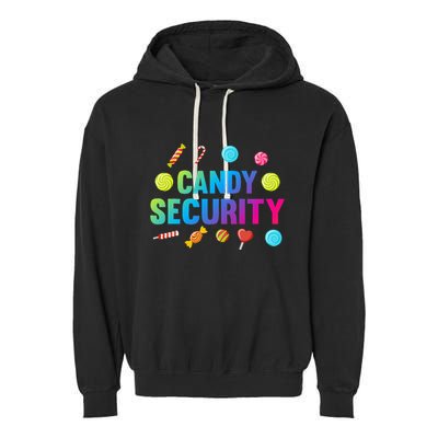 candy land costumes candy land candy security Garment-Dyed Fleece Hoodie