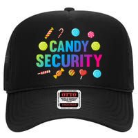 candy land costumes candy land candy security High Crown Mesh Back Trucker Hat