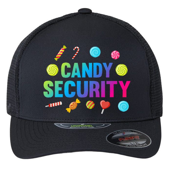 candy land costumes candy land candy security Flexfit Unipanel Trucker Cap