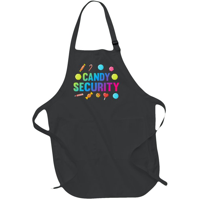 candy land costumes candy land candy security Full-Length Apron With Pockets