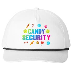 candy land costumes candy land candy security Snapback Five-Panel Rope Hat