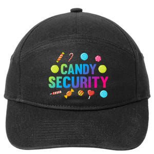 candy land costumes candy land candy security 7-Panel Snapback Hat