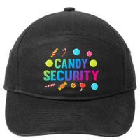 candy land costumes candy land candy security 7-Panel Snapback Hat