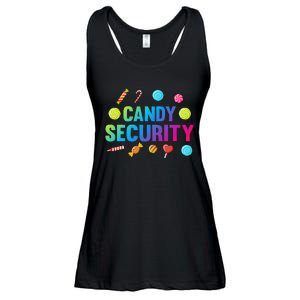 candy land costumes candy land candy security Ladies Essential Flowy Tank