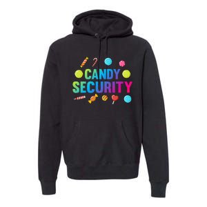 candy land costumes candy land candy security Premium Hoodie