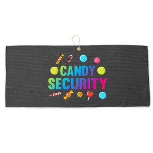 candy land costumes candy land candy security Large Microfiber Waffle Golf Towel