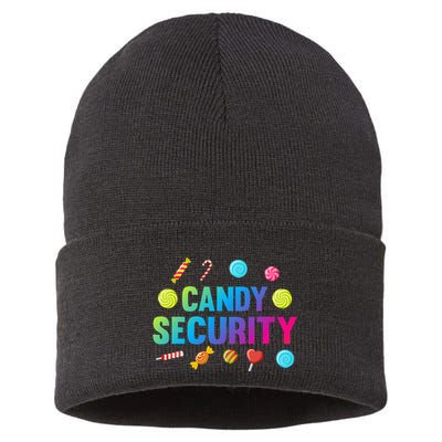 candy land costumes candy land candy security Sustainable Knit Beanie